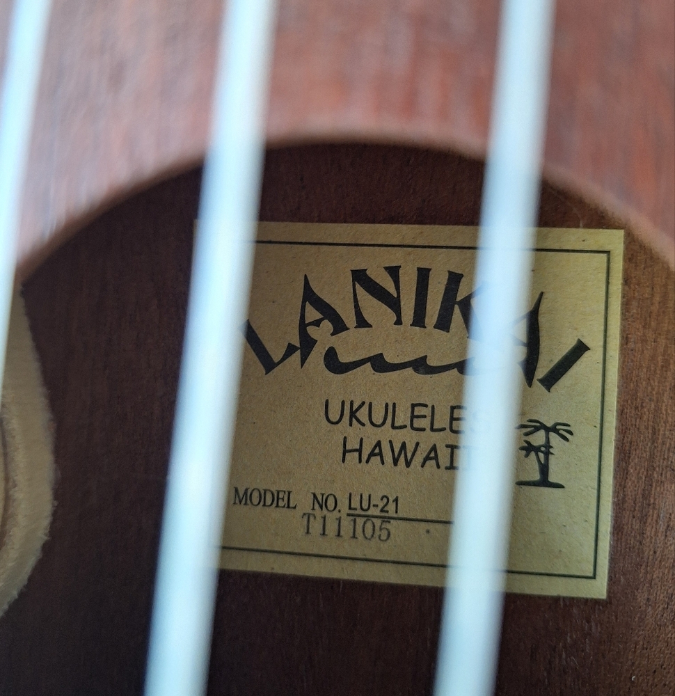 Lanikai No. LU-21 T11105 Brown Ukulele - Picture 2 of 7